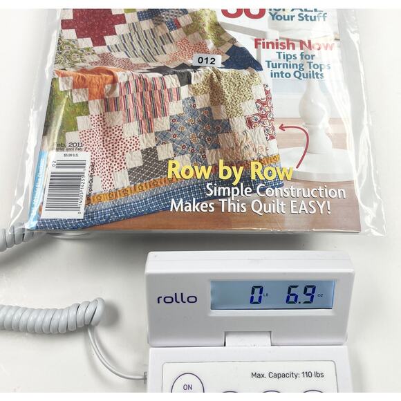 American Patchwork Quilting Magazine‎ Feb 2011 Issue 108 Row By Row Precuts Tips - Picture 6 of 7